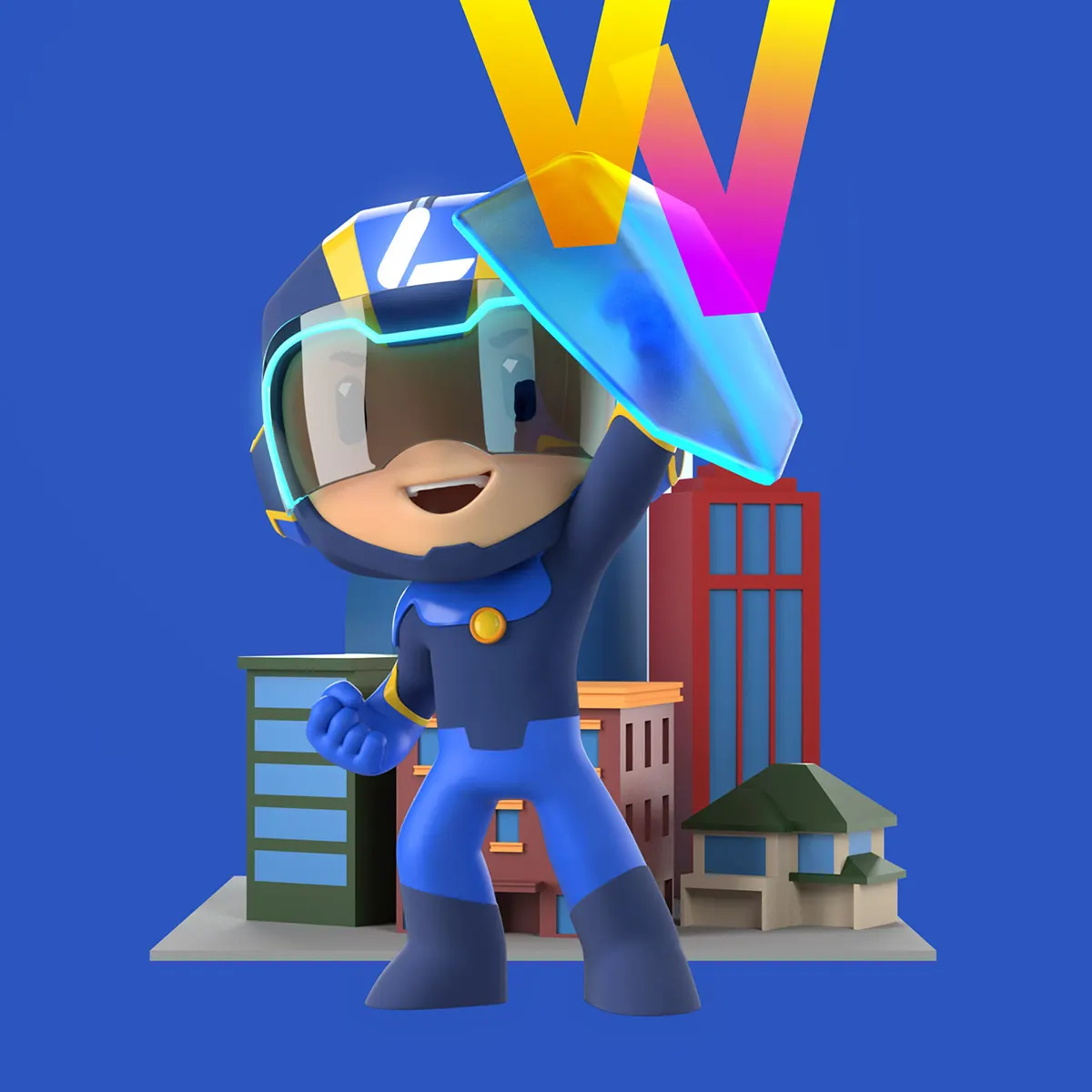 Lamina Mascot (lamin) — Character / Mascot 7
